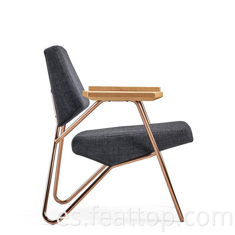 Alta evaluación italiana retro sillón vintage sillón para el hogar sillón de oficina suave